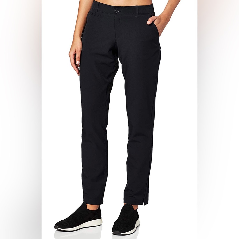 Under Armour Women’s Links Pants, 0, Black